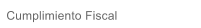 Cumplimiento Fiscal