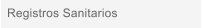 Registros Sanitarios